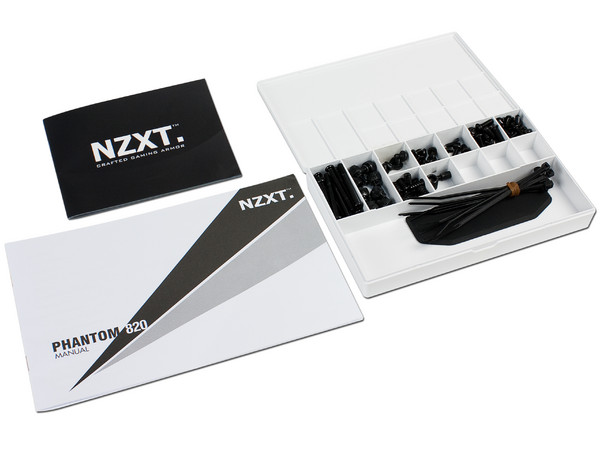 Gabinete NZXT Phantom 820, Ultra Tower. (no incluye fuente de poder) Color Blanco.