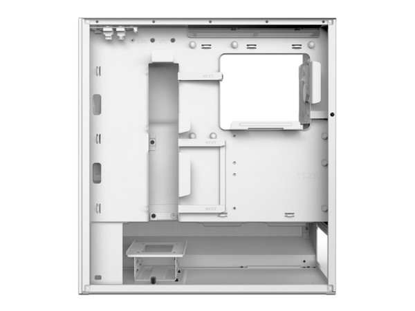 Gabinete Gamer NZXT H5 Flow, Mid-Tower, ATX (Sin fuente de poder). Color Blanco.