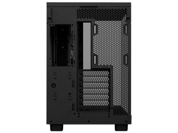 Gabinete Gamer NZXT H6 FLOW RGB, Mid-Tower, ATX (Sin fuente de poder). Color Negro.
