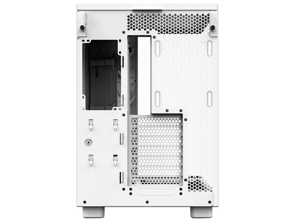 Gabinete Gamer NZXT H6 FLOW RGB, Mid-Tower, ATX (Sin fuente de poder). Color Blanco.