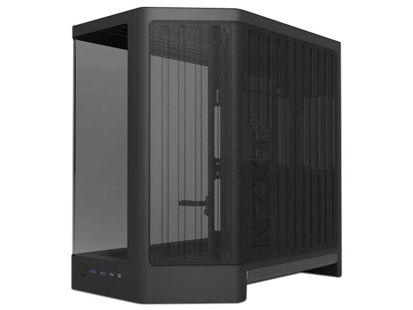 Gabinete NZXT H6 RGB+, Mid Tower, ATX, No Incluye Fuente de Poder. Color Negro.
