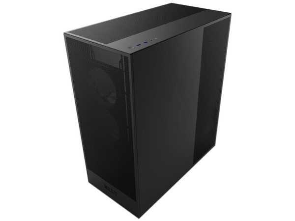 Gabinete Gamer NZXT H7 Flow, Mid-Tower, ATX (Sin fuente de poder). Color Negro.