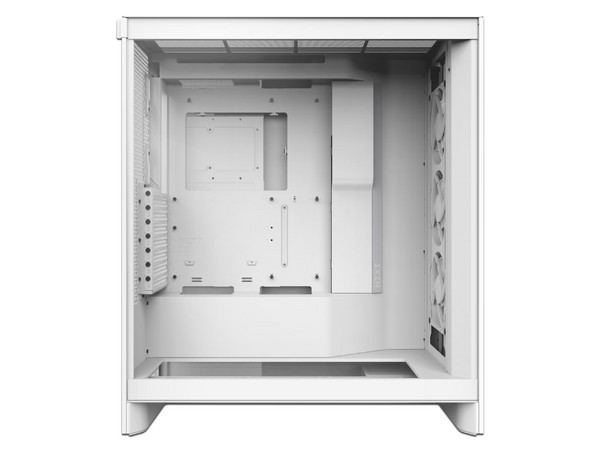 Gabinete Gamer NZXT H7 Flow RGB, Mid-Tower, ATX (Sin fuente de poder). Color Blanco.