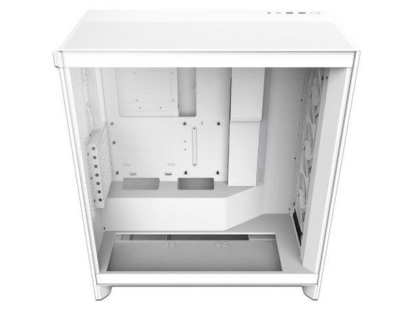 Gabinete Gamer NZXT H7 Flow RGB, Mid-Tower, ATX (Sin fuente de poder). Color Blanco.