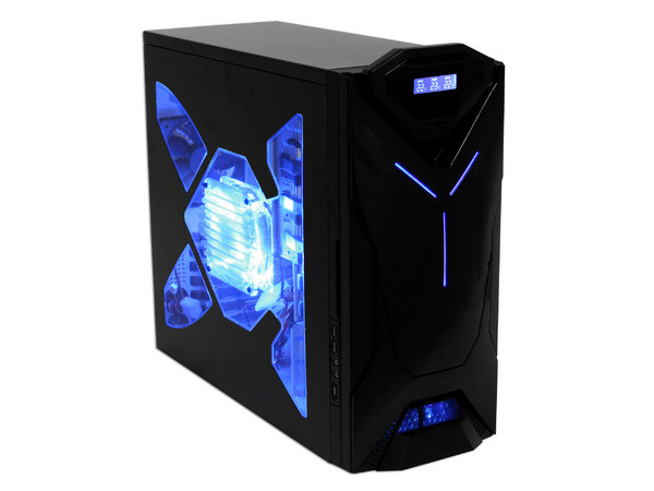 Gabinete NZXT GUARDIAN 921 Alta Calidad con Leds Azules y 3 Ventiladores. (no incluye fuente de poder) Color Negro