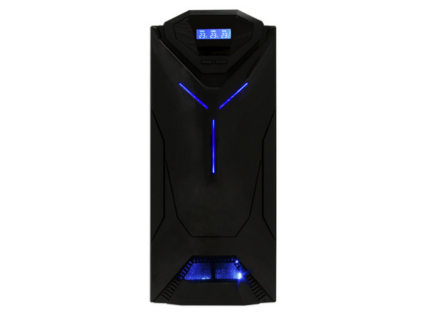 Gabinete NZXT GUARDIAN 921 Alta Calidad con Leds Azules y 3 Ventiladores. (no incluye fuente de poder) Color Negro