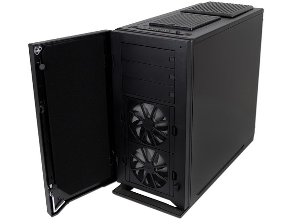 Gabinete NZXT H2 Classic con 2 Ventiladores frontales de 120mm y con Dock Station para D.D SATA, (no incluye fuente de poder). Color Negro.