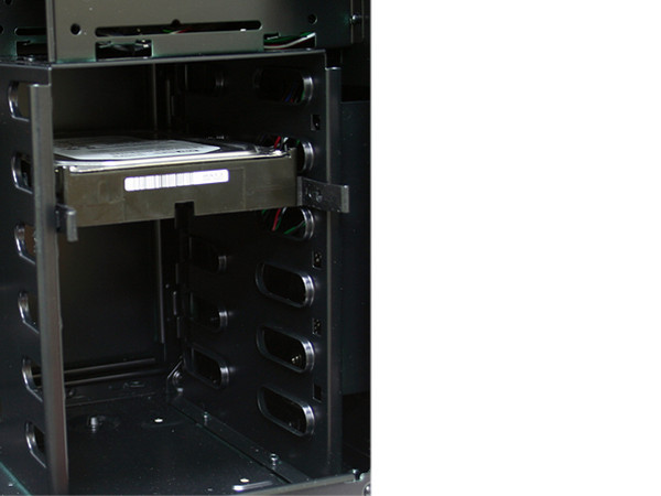 Gabinete NZXT Lexa S con Leds Azules y ventilación. (no incluye fuente de poder) Color Negro   