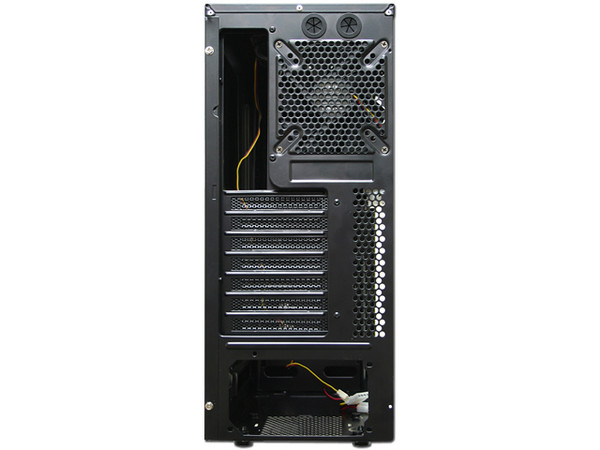 Gabinete NZXT Lexa S con Leds Azules y ventilación. (no incluye fuente de poder) Color Negro   