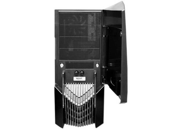 Gabinete NZXT Lexa S con Leds Azules y ventilación. (no incluye fuente de poder) Color Negro   
