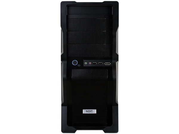 Gabinete NZXT M59 con Leds Azules y ventilación. (no incluye fuente de poder) Color Negro