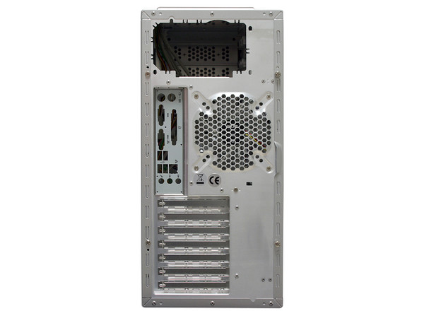 Gabinete NZXT NEMESIS ELITE EDITION con Pantalla, luz y ventilación. (no incluye fuente de poder) Color Plateado