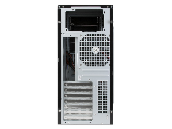 Gabinete NZXT ALPHA con Leds Azules y ventilación. (no incluye fuente de poder) Color Negro
