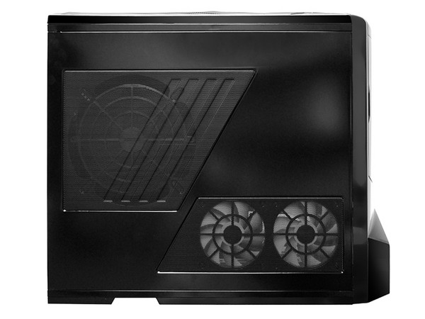 Gabinete NZXT Phantom con Leds Azules y ventilación. (no incluye fuente de poder) Color Negro