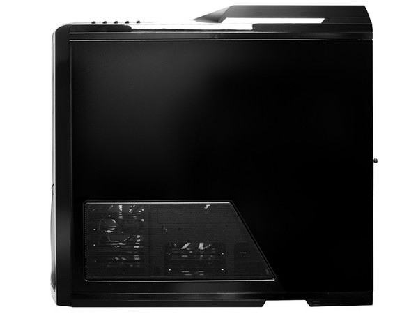 Gabinete NZXT Phantom con Leds Azules y ventilación. (no incluye fuente de poder) Color Negro