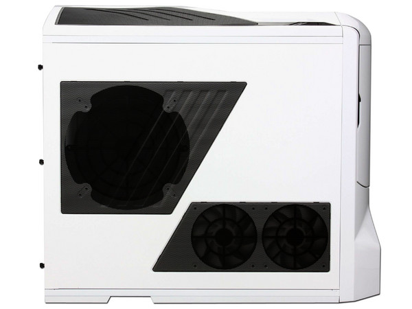 Gabinete NZXT Phantom con Leds Azules y ventilación. (no incluye fuente de poder) Color Blanco