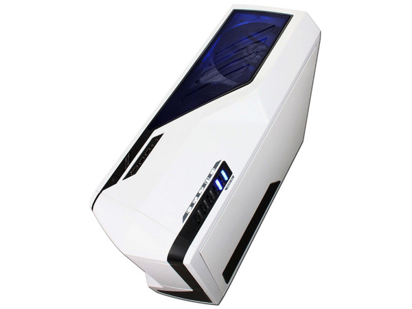 Gabinete NZXT Phantom con Leds Azules y ventilación. (no incluye fuente de poder) Color Blanco