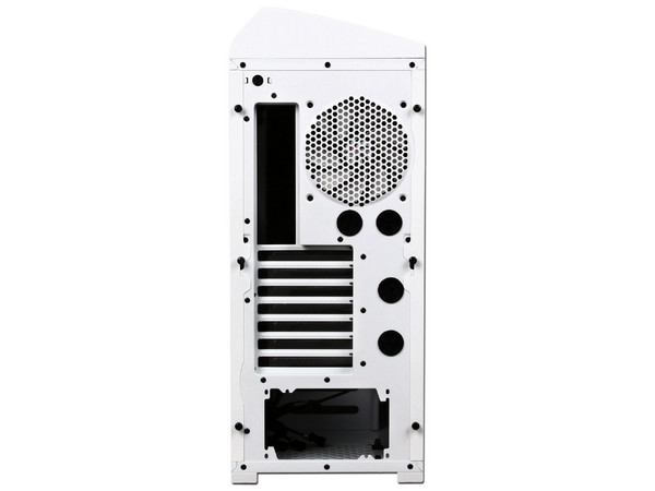 Gabinete NZXT Phantom con Leds Rojos y ventilación. (no incluye fuente de poder) Color Blanco 