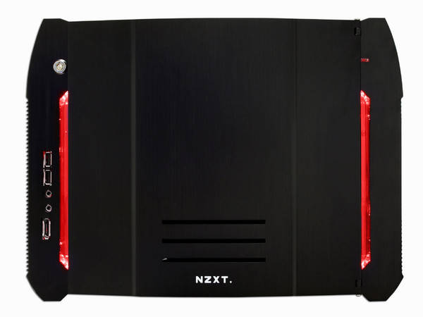 Gabinete NZXT ROGUE Gaming Alta Calidad con Leds Rojos y 3 Ventiladores de 120mm. (no incluye fuente de poder) Color Negro