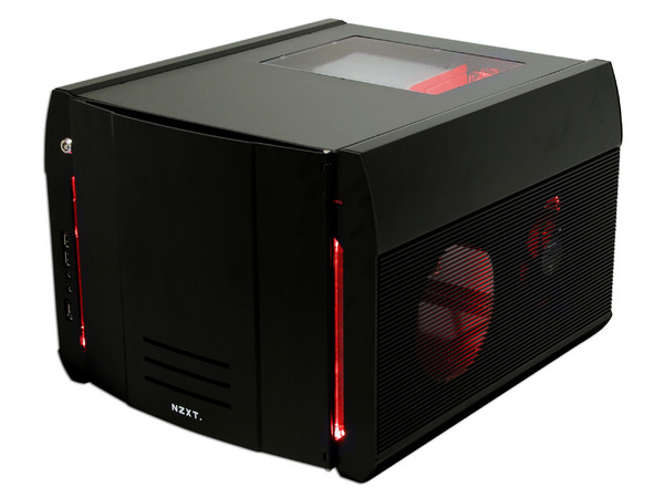 Gabinete NZXT ROGUE Gaming Alta Calidad con Leds Rojos y 3 Ventiladores de 120mm. (no incluye fuente de poder) Color Negro