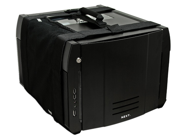 Gabinete NZXT ROGUE Gaming Alta Calidad con Leds Rojos y 3 Ventiladores de 120mm. (no incluye fuente de poder) Color Negro