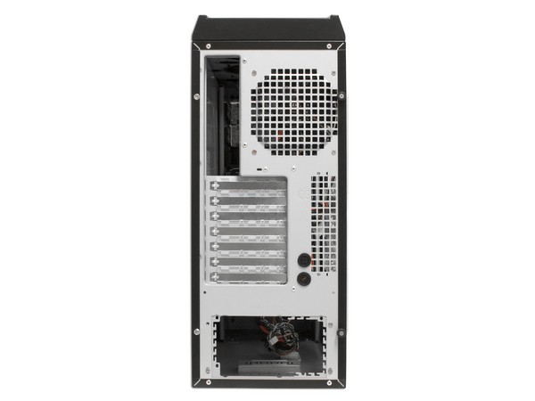 Gabinete NZXT TEMPEST Crafted Series Alta Calidad con Leds Azules y 6 Ventiladores. (no incluye fuente de poder) Color Negro 