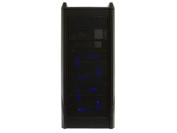 Gabinete NZXT TEMPEST Crafted Series Alta Calidad con Leds Azules y 6 Ventiladores. (no incluye fuente de poder) Color Negro 
