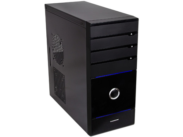 Gabinete OEM 101PA MicroATX con Fuente de 420W. Color Negro