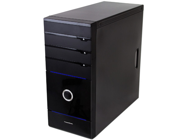 Gabinete OEM 101PA MicroATX con Fuente de 420W. Color Negro