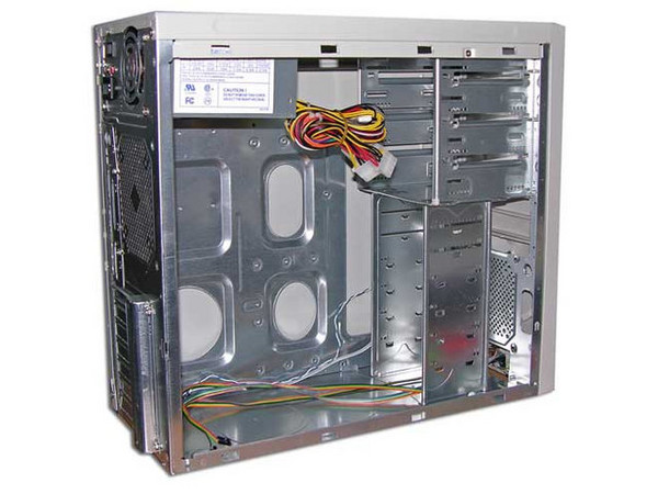 Gabinete PRESCOTT con fuente de 350W, 20/24 pines, ATX