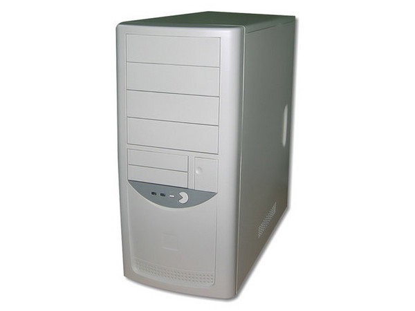 Gabinete ATX eCase 3688 con Fuente de 400W, USB 2.0