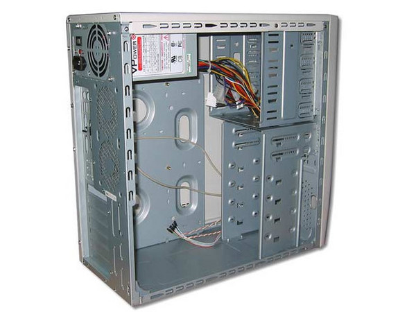 Gabinete ATX eCase 3688 con Fuente de 400W, USB 2.0