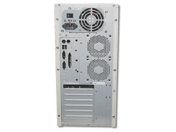 Gabinete ATX eCase 3688 con Fuente de 400W, USB 2.0