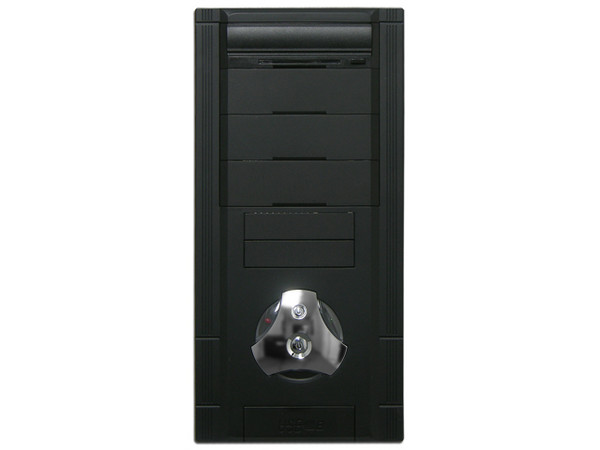 Gabinete con fuente de 350W ATX, Color Negro.