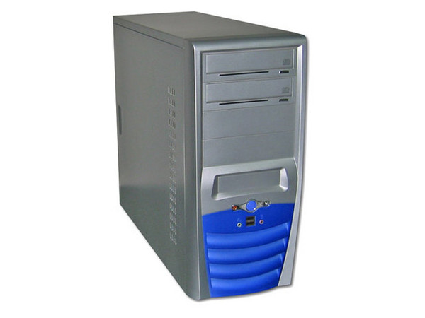 KIT L8010 de Gabinete (400W), Teclado, Mouse y Bocinas.