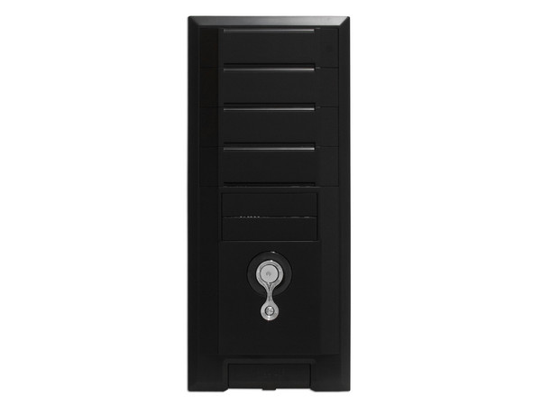 Gabinete 607SA-Black ATX con fuente de 400W