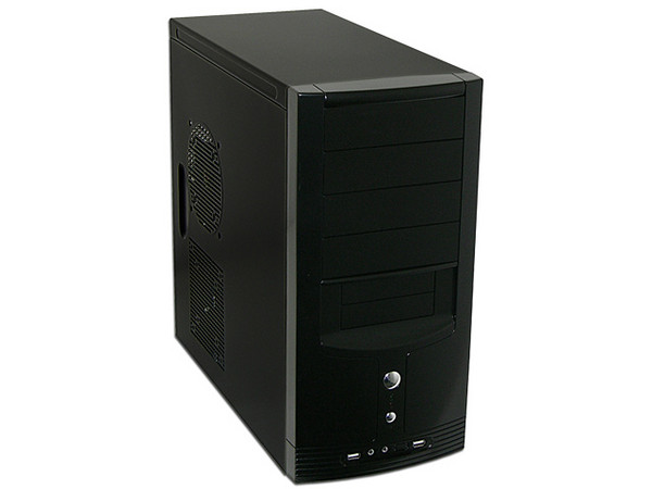 Gabinete 923-BK Color Negro con fuente de 420W, ATX    