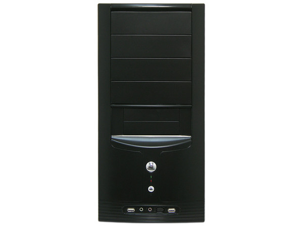 Gabinete 923-BK Color Negro con fuente de 420W, ATX    