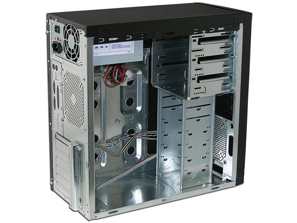 Gabinete 923-BK Color Negro con fuente de 420W, ATX    