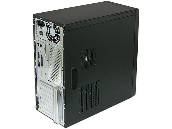 Gabinete ATX928PA-BK-AIR con fuente de 420W, Color Negro.