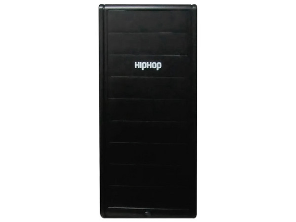 Gabinete Warrior HIP HOP CASE-901, Full Tower, ATX, 9 Bahías DVD 2820C, Incluye Fuente de Poder de 450W. Color Negro.