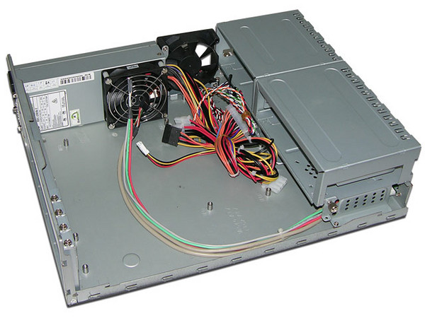 Gabinete DT con fuente de 250W, Micro ATX
