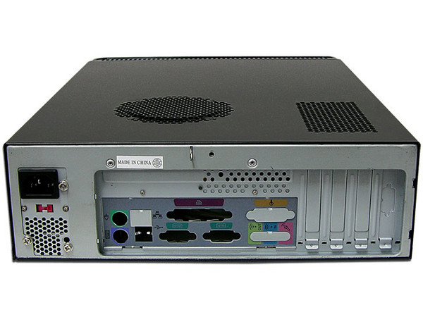 Gabinete DT con fuente de 250W, Micro ATX