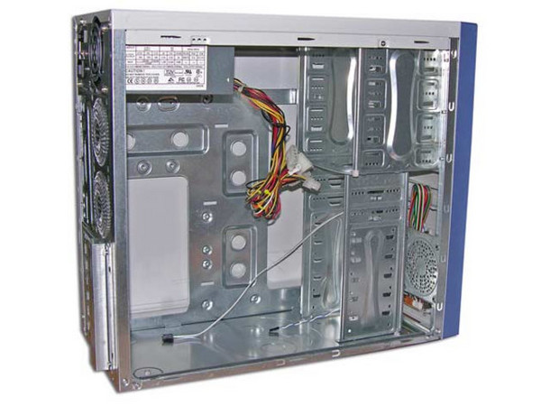 Gabinete Tungsten FUE350 con fuente de 350W, 20 pines, ATX
