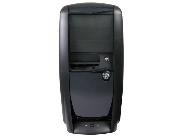 Gabinete X85-B ATX con fuente de 300W. Color Negro