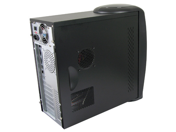 Gabinete X85-B ATX con fuente de 300W. Color Negro