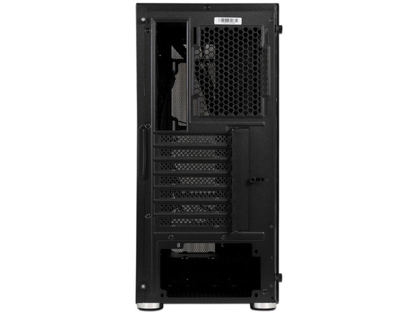 Gabinete Gamer Ocelot OGEC02, Mid-Tower, ATX, (sin fuente de poder). Color Negro.
