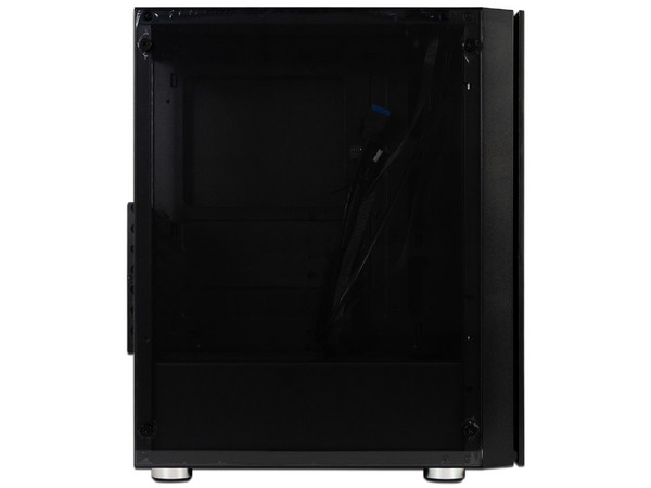 Gabinete Gamer Ocelot OGEC02, Mid-Tower, ATX, (sin fuente de poder). Color Negro.