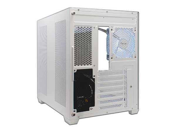 Gabinete Ocelot Gamer W-CUBE 2, ATX, No incluye fuente de poder. Color Blanco.