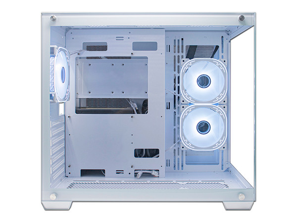 Gabinete Ocelot Gamer W-CUBE 2, ATX, No incluye fuente de poder. Color Blanco.